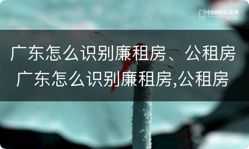 广东怎么识别廉租房、公租房 广东怎么识别廉租房,公租房名单