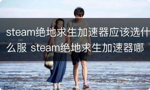 steam绝地求生加速器应该选什么服 steam绝地求生加速器哪个好